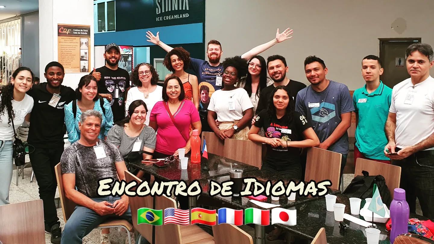 Encontro de Idiomas - Prática em um clube de conversação para o público poliglota e estudantes de todos os níveis